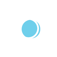 Icon of a sun with rays, partially obscured by a blue crescent, indicating a partial eclipse.
